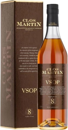 Кло Мартен VSOP 8 лет АОС 0,7л. п/у Арманьяк Франция