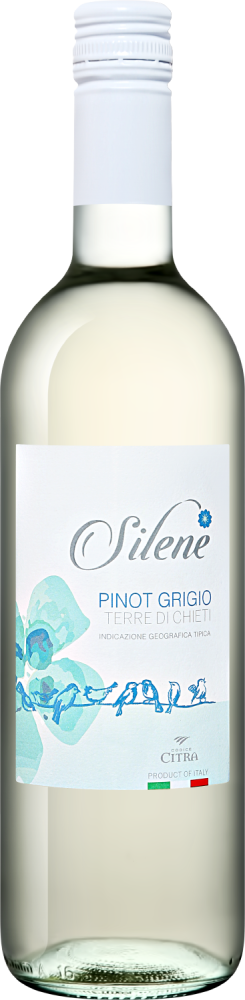 Силене Пино Гриджио белое сухое 0,75л. Вино Италия