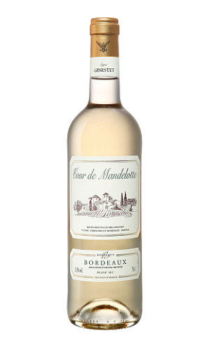 Тур Де Манделот Бордо белое сухое 0,75 л. Вино Франция