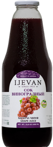 Сок Виноградный т.м.Иджеван 1,0 л. Армения