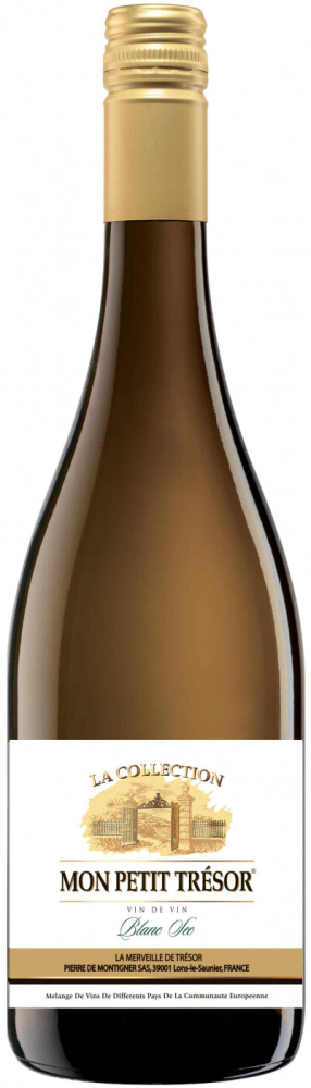 Мон Петит Трезор белое сухое 0,75л. Вино Франция