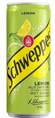Швепс Лимон 0,33л ж/б. Напиток безалкогольный