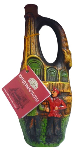 Киндзмараули красное п/сладкое керамика (кварельский погреб) 0,75л. Вино Грузия 