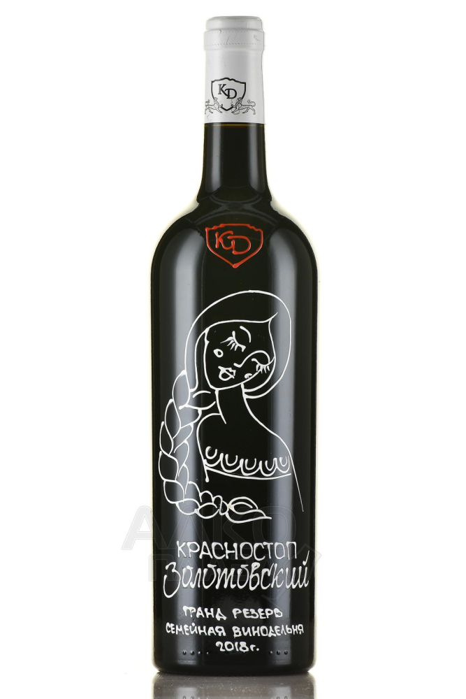 Красностоп Золотовский КД красное сухое 0,75л. Вино Россия