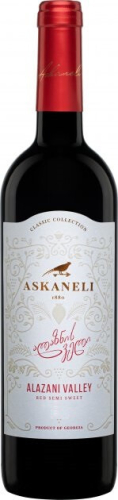 Алазанская Долина красное п/сладкое Classic Collection 0,75л. (Братья Асканели)  Вино Грузия