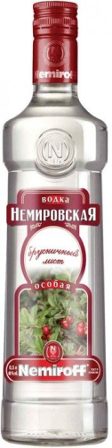 Немирофф Немировская Брусничный лист 0,5л Водка Россия