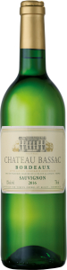 Шато Басак Бордо белое сухое 0,75л. Вино Франция