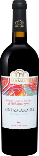 Киндзмараули т.м. Шато Манави красное п/сладкое 0,75л. Вино Грузия