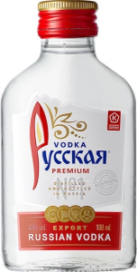 Русская 0,1л фл. Водка Россия