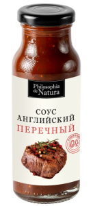 Соус английский "Перечный" т.м.Philosophia de Natura 230 г