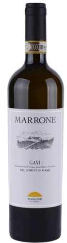 Гави ди Гави DOCG 0,75л белое сухое (Марроне). Вино Италия