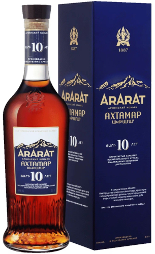 Ахтамар 0,5л в п/уп NEW. Коньяк Армения