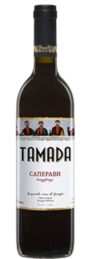 Тамада Саперави красное сухое 0,75л. Вино Грузия