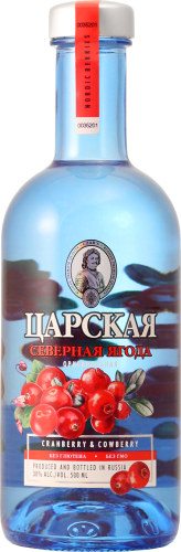 Царская Оригинальная Северная Ягода 0,5л Настойка горькая Россия