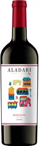 Мукузани т.м.Аладари красное сухое 0,75л. Вино Грузия