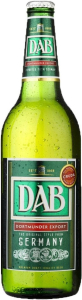 Пиво ДАБ светлое фильтр. пастеризованное 5% 0,66л. Германия