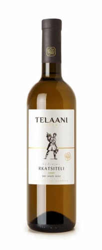 Ркацители т.м.Телаани белое сухое 0,75л. Вино Грузия 