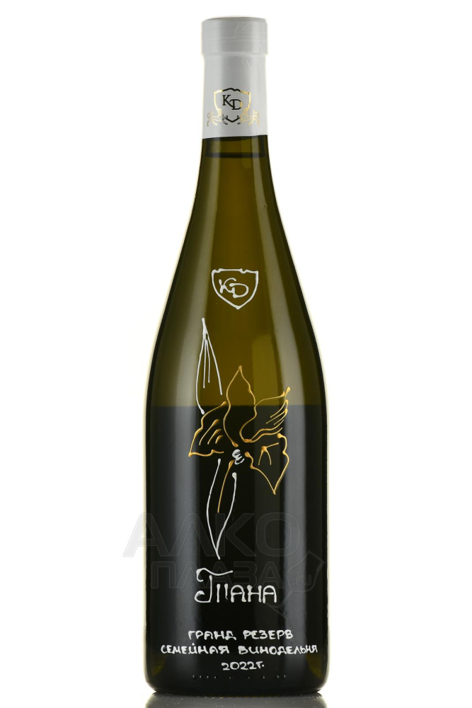 Тана КД сухое белое 0,75л. Вино Россия  