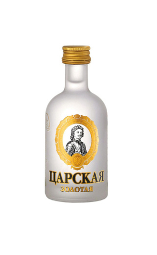 Царская Золотая 0,05л (стекло) Водка Россия