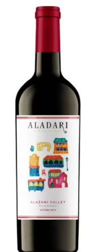 Алазанская долина т.м.Аладари красное п/сладкое 0,75л. Вино Грузия
