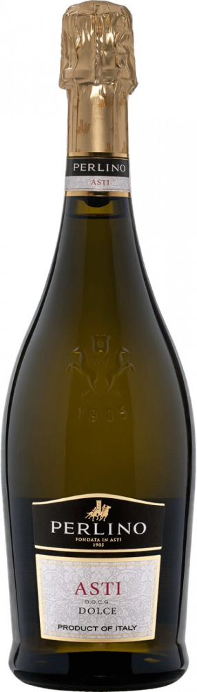 Асти Перлино белое сладкое 0,75л Игристое. Вино Италия
