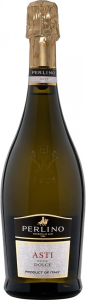 Асти Перлино белое сладкое 0,75л Игристое. Вино Италия