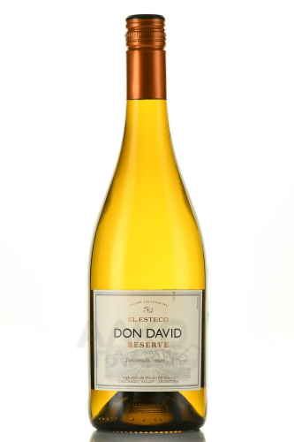 Дон Давид Торронтес сухое белое 0,75л. Вино Аргентина
