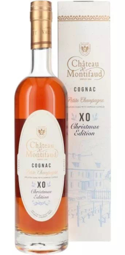 Птит Шампань. Шато де Монтифо X.O. &quot;Кристмас Эдишн&quot; 0,5л п/уп. Коньяк Франция