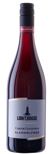 Безалкогольное красное п/сладкое негаз. ЛАЙТ.ХАУС КАБЕРНЕ СОВИНЬОН 0,75л. Вино Германия