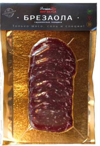Мясное изделие Брезаола с/к т.м. &quot;Соль Дым ПереЦ&quot; 50г