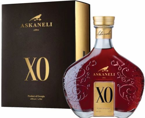 Асканели ХО выд.10лет КС 0,7л сув.кор. Коньяк марочный Грузия