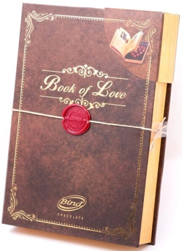 Шоколадные конфеты Книга любви набор 225 г 