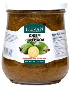 Джем из фейхоа т.м. Иджеван 600г. Армения
