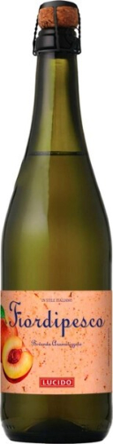Сидр Лючидо Фиордипеско с ароматом персика белый сладкий 0,75л. Газированный напиток Россия  