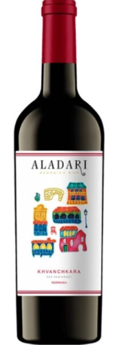 Хванчкара т.м.Аладари красное п/сладкое 0,75л. Вино Грузия
