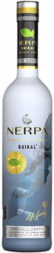 НЕРПА ОРГАНИК/NERPA ORGANIC 0.5л Водка Россия