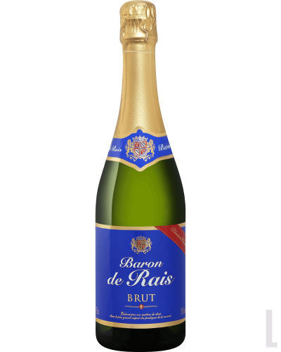 Барон Де Ре белое брют 0,75л. Вино Игристое Франция