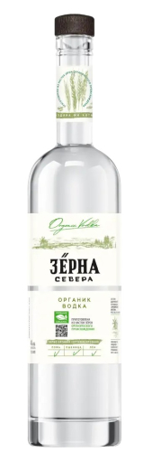 Зерна Севера 0,5л. Водка Россия