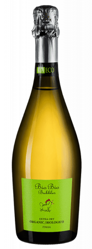 Био Био Бабблс белое брют 0,75л Игристое вино Италия