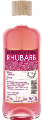 Коскенкорва со вкусом ревеня и граната 0,5л. Ликер десертный Финляндия