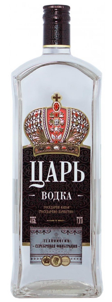 Царь 1,0л. Водка Россия