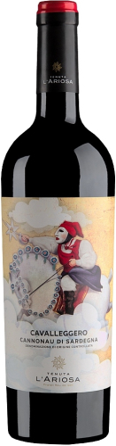Л'Ариоса Кавалледжеро Каннонау красное сухое 0,75л. Вино Италия