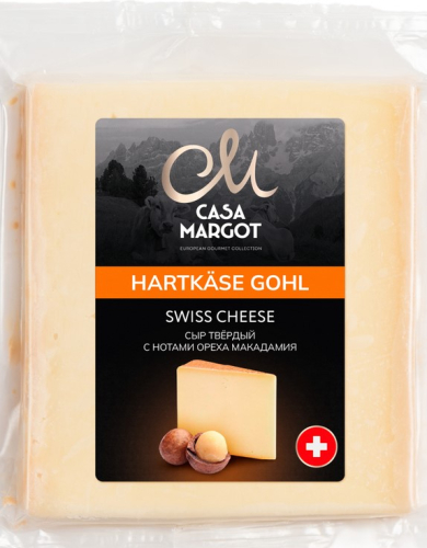 Сыр Деревенский Горный 49% жир т.м.CASA MARGOT 100 г
