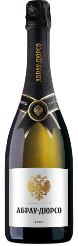 Абрау-Дюрсо Императорское белое брют 0,75л. Игристое вино Россия