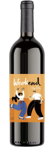 Уикенд  белое сухое 0,75л. Вино Россия  