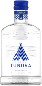 Тундра AUTHENTIC. Водка крайнего севера 40% 0,25л Водка Россия
