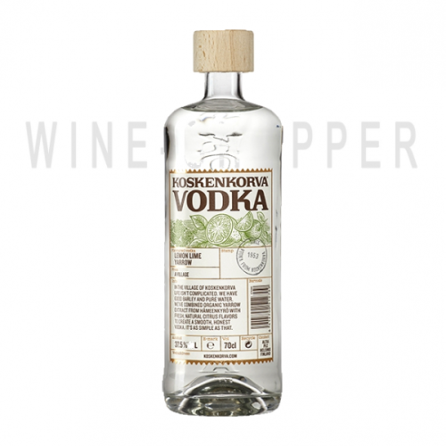 Коскенкорва со вкусом лимона, лайма и тысячелистника 1,0л. Спиртной напиток Финляндия