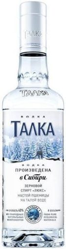 Талка 0,7л Водка Россия