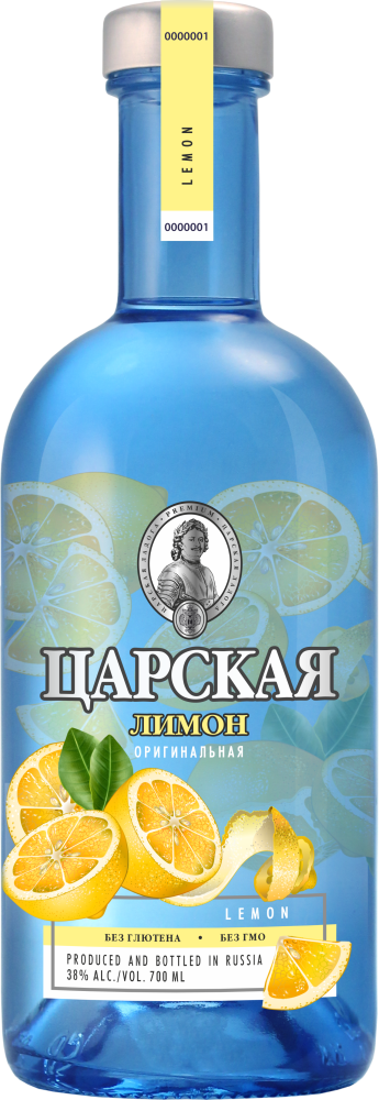 Царская Оригинальная Лимон 0,7л. Настойка горькая Россия
