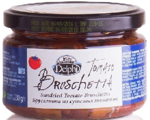 Брускетта из сушеных томатов DELPHI 230г